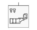 8119550020 - Electrical: Headlight Bracket for Lexus Image