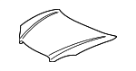 5330102130 - Body: Hood for Toyota: Matrix Image