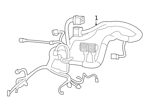Wiring Harness for 2018 Jeep Wrangler #0