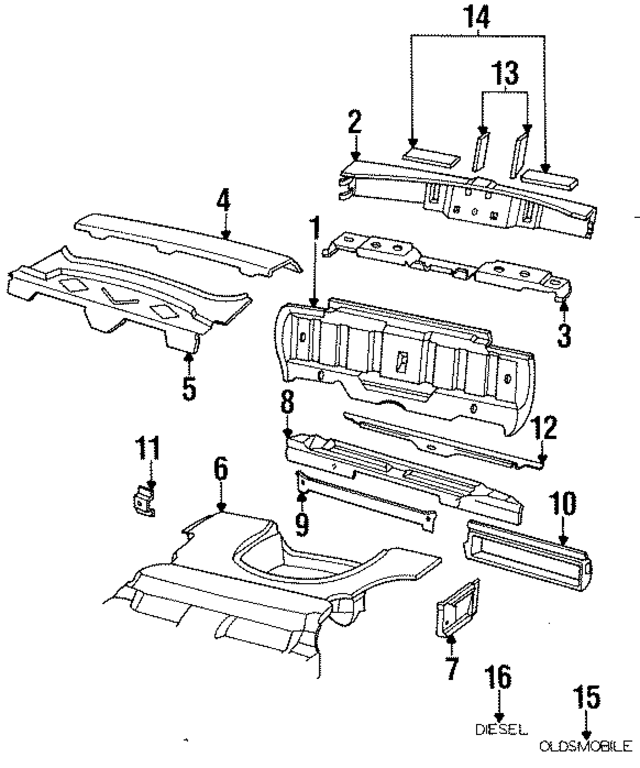 22519368 - : Nameplate for GM Image