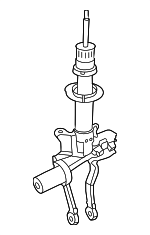 2323208404 - : Suspension Shock Absorber for Mercedes-Benz Image