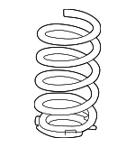 232321190164 - Suspension: Spring for Mercedes-Benz Image