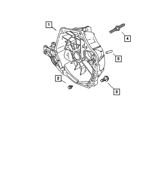 6503523 - Clutch: Hex Head Bolt for Mopar Image
