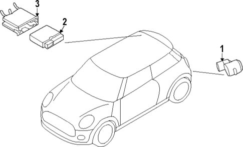 Electrical Components for 2020 Mini Cooper #6