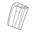 8W0885775A - Body: Seat Back Pad for Audi: A4, A4 allroad, A4 Quattro, A5 Sportback, S5 Sportback Image