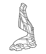 55038113AD - Body: Floor Duct for Mopar Image