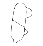 1235325010 - Engine: Side Mount Bracket Cap for Toyota: Crown, Grand Highlander, Highlander Image