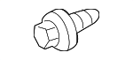 9015960215 - Body: License Bracket Bolt for Lexus: ES300, ES330, GS300, GS350, GS430, GS450h, GS460, IS F, IS250, IS300, IS350, LS430, LX570 Image