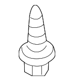 90159A0010 - Body: Bumper Cover Lower Bolt for Lexus: ES300, ES330, GX550 Image