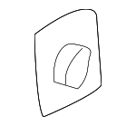 7983280W00 - Body: Back Panel Clip for Nissan Image
