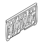 791007B430 - Body: Truck Cab Back Panel for Nissan: Frontier Image