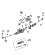 6501948 - Steering: Retainer for Chrysler: 200, Sebring, Town &amp; Country | Dodge: Avenger, Grand Caravan, Journey, Nitro | Jeep: Liberty | Ram: C/V Image