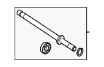 2213308400 - Front Drive Axle: Intermediate Shaft for Mercedes-Benz Image