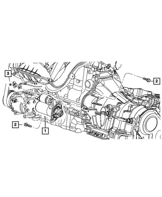 56029577AA - Electrical: Engine Starter for Mopar Image