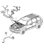 68026390AC - Electrical: Headlamp To Dash Wiring for Mopar Image