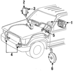 F57Z10043B13A - Electrical: Driver Air Bag for Ford: Ranger Image
