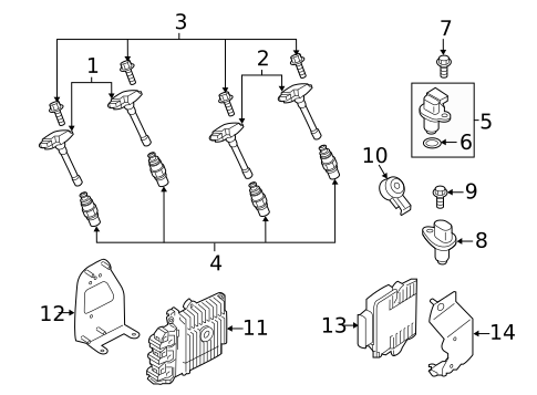 Ignition System for 2019 Nissan TITAN #0