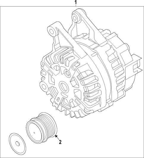 Alternator for 2018 Ford EcoSport #0