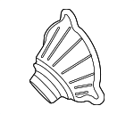 32306862083 - Steering: Coupling Shield for BMW: 530e, 530e xDrive, 530i, 530i xDrive, 540d xDrive, 540i, 540i xDrive, 740e xDrive, 740i xDrive, 745e xDrive, 750i xDrive, 840i Gran Coupe, 840i xDrive Gran Coupe Image