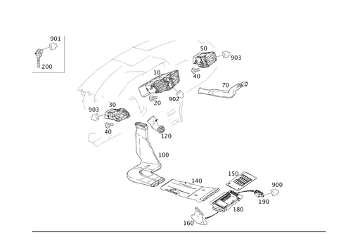 Air Ducting for 2012 Mercedes-Benz E350 #0