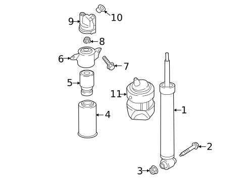 Shocks & Components for 2022 Audi SQ7 #0