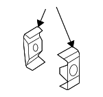 UBU100180 - : Lower Bracket for Land Rover: Range Rover Image