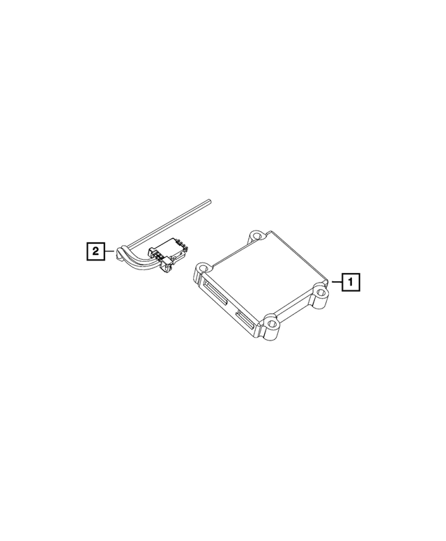 68329822AA - Electrical: Intrusion Module Sensor for Mopar Image