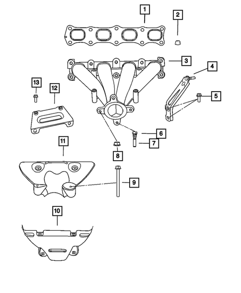Collecteurs pour 2007 Chrysler Sebring #0