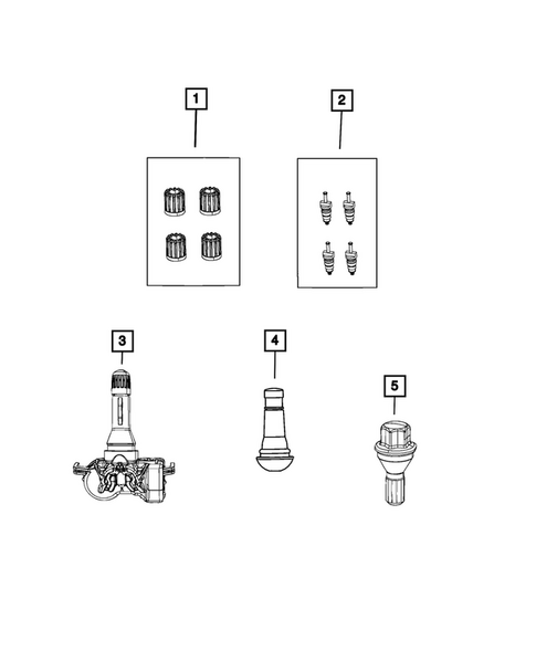 Tire Monitoring System for 2026 Jeep Compass #0