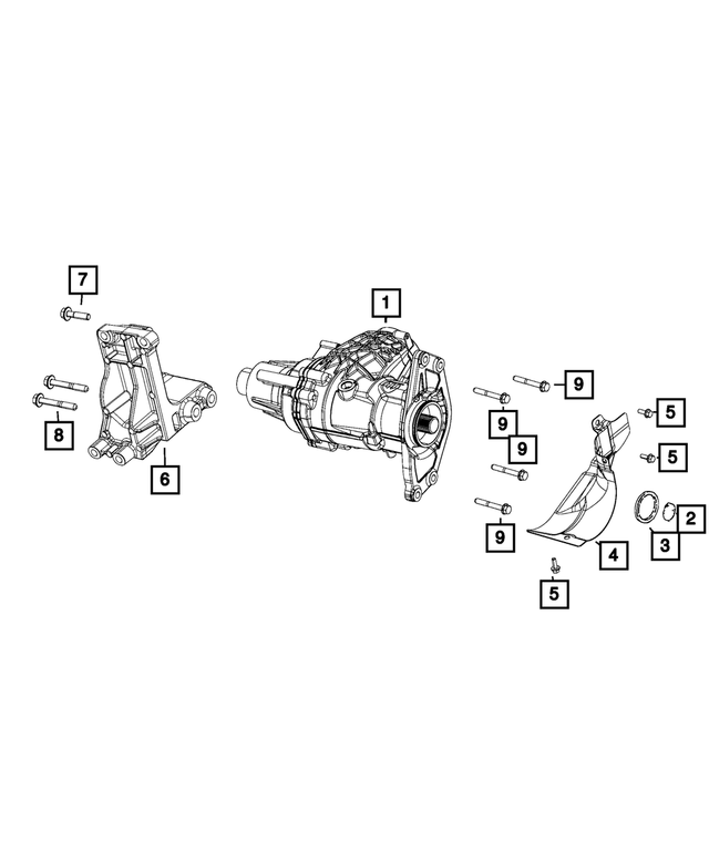 6511598AA - Power Transfer Unit: Hex Flange Head Bolt for MOPAR Image