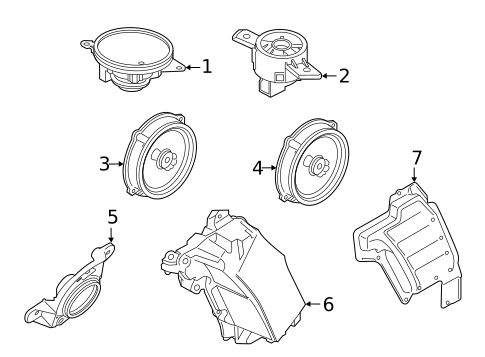 Antenna & Radio for 2022 Hyundai Santa Fe #1