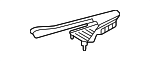 721380E200 - Body: Track End Cover Cap for Lexus Image