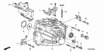 21104PPP000 - Transmission - Manual: PLATE M, OIL GUIDE for Honda Image