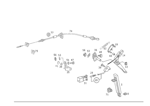 Control for 1992 Mercedes-Benz 400E #0