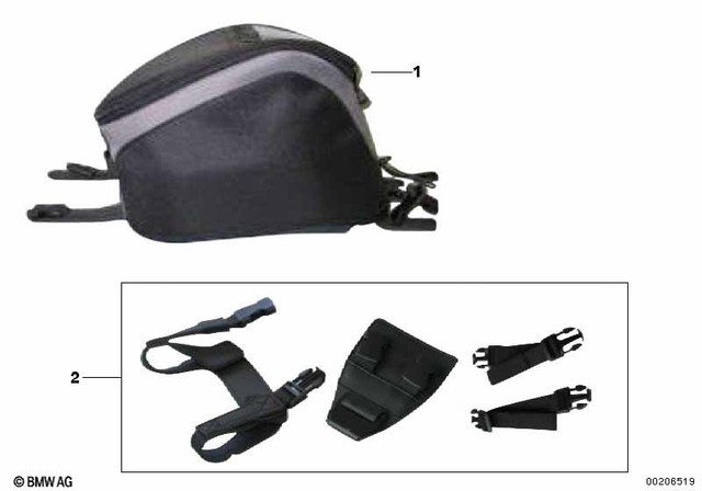 71607691391 - Luggage &amp; Storage: Tank-Bag                  for BMW-Motorrad Image
