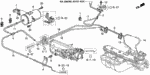 17205PC6000 - Engine: CLAMP, TUBE (7.5X2) for Honda Image