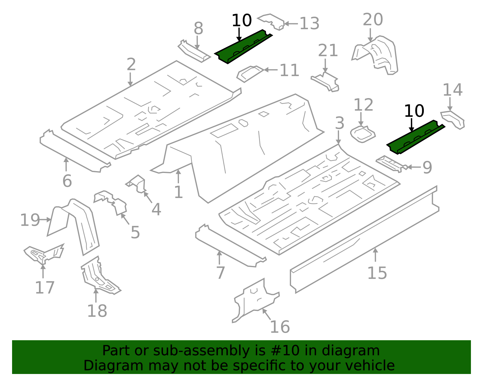 52150CA0009P - High-Quality Rail for 2013-2020 Subaru BRZ | AutoNation ...