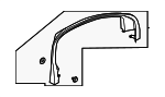 LJ6Z7800014AA - Body: Window Molding for Ford: Escape Image
