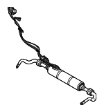 37106899791 - Suspension: Stabilizer Bar for BMW Image
