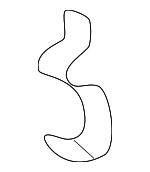 B59313Z27 - : Air Cleaner Assembly Clip for Mazda: Miata, MPV, Protege, Protege5 Image