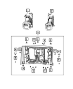 6QT851N1AC - : Console End Cap for Mopar Image