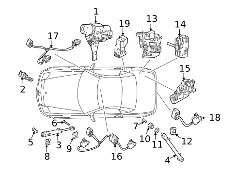 Motor & Components for 1999 Mercedes-Benz SLK230 #0