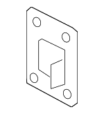 5Q0804474A - Body: End Plate for Audi: A3, A3 Quattro, A3 Sportback e-tron, RS3, S3, TT Quattro, TT RS Quattro, TTS Quattro Image