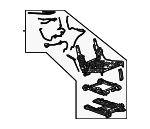 85077160 - Body: Seat Frame for GM Image