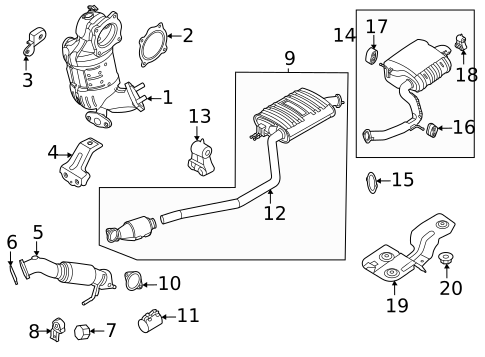 Mufflers for 2026 Hyundai Santa Fe #0