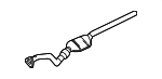 8E1253057AX - : Catalytic Converter for Audi: A4, A4 Quattro Image