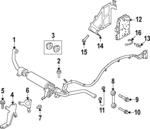 LR173204 - : Bracket for Land Rover: Range Rover, Range Rover Sport Image