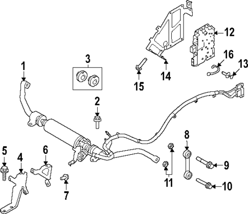 Stabilizer Bar & Components for 2022 Land Rover Range Rover #0