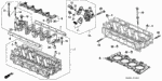 12204PJ7305 - Engine: GUIDE, VALVE (OVER SIZE) for Honda Image