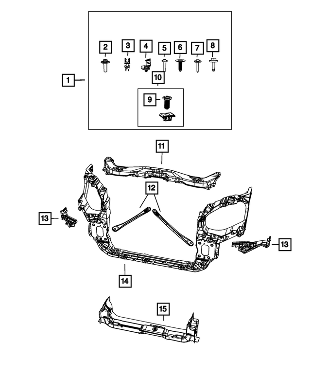 « 6104639AA – Doors and Related Parts : Taraud Vis pour Mopar Image »